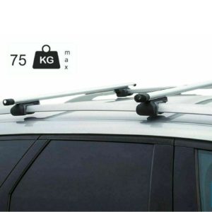 1.35m Aluminium Raised Rails Roof Bars