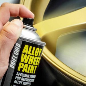 E-Tech Car Alloy Wheel Paint 400ML - Drift Gold
