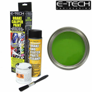 E-Tech Brake Caliper Paint Kit - Lime Green