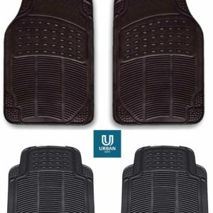 Streetwize 4 Piece Heavy Duty Universal Rubber Mat Set