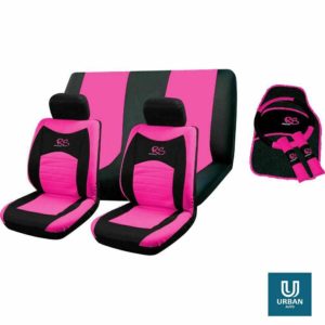 Universal Seat Cover Set - Pink