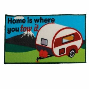 Washable Soft Polyamide Door Mat 40x70 - Caravan