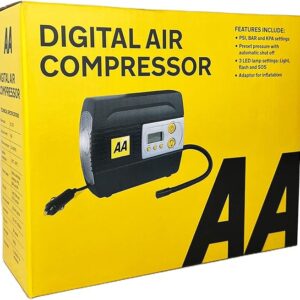 AA 12V Car Tyre Air Compressor Inflator