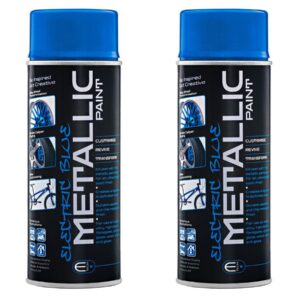 E_TECH Blue Metallic Acrylic Paint Electric Blue x2