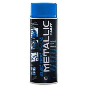 E_TECH Blue Metallic Acrylic Paint Electric Blue