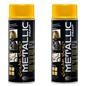 E-Tech Gold Metallic Acrylic Paint Solar Gold x2