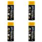 E-Tech Gold Metallic Acrylic Paint Solar Gold x4