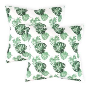 Outdoor Garden Scatter Cushions Pair Water Resistant Polyester Bali Design