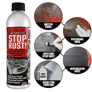 E-TECH AUTOMOTIVE STOP RUST 250ML