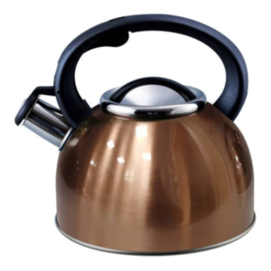 COPPER Whistling Kettle Stainless Steel 2.5L Liberty For Camping Caravan