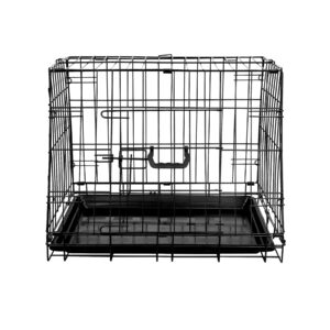30" Folding Slanted Dog Crate - Medium