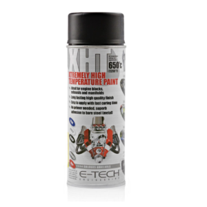 E-TECH XHT HIGH TEMP PAINT - BLACK