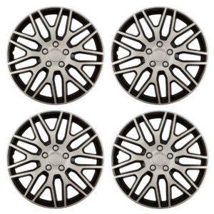 DAKAR SILVER/BLACK 14" SET OF 4