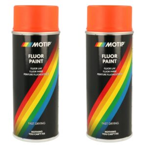 Motip - Flourecent Orange paint 400mlX2